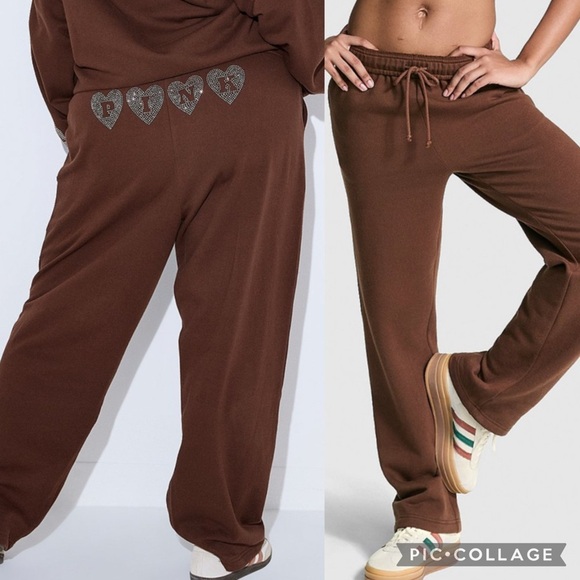 PINK Victoria's Secret Women's Brown Sweatpants - Picture 1 of 1